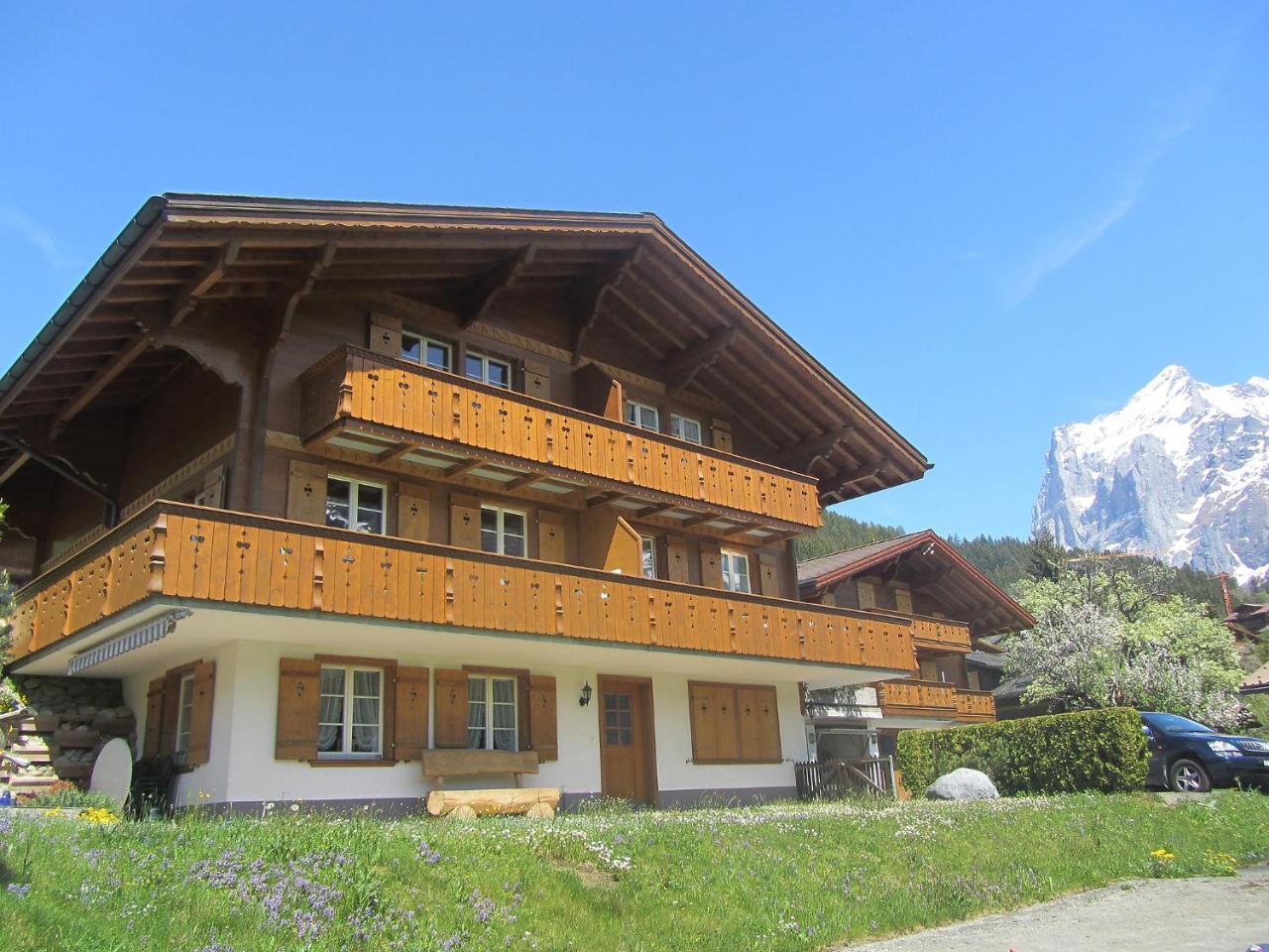 Apartment Chalet Mittelhorn-1 Grindelwald Eksteriør billede